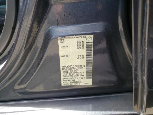 Photo 9 VIN: 1N4AL3AP7DC240522 - NISSAN ALTIMA 2.5 