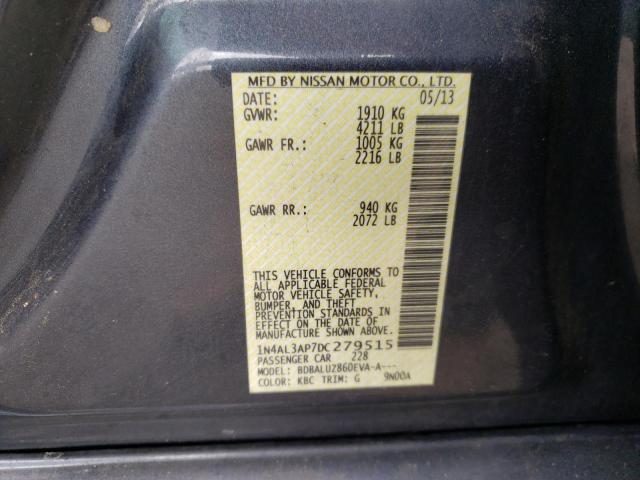 Photo 9 VIN: 1N4AL3AP7DC279515 - NISSAN ALTIMA 2.5 