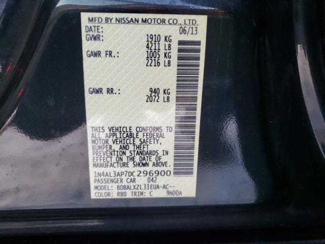 Photo 9 VIN: 1N4AL3AP7DC296900 - NISSAN ALTIMA 2.5 