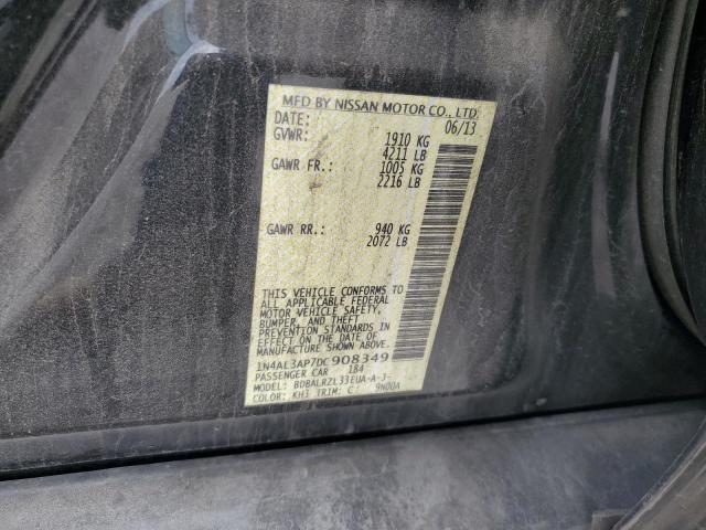 Photo 11 VIN: 1N4AL3AP7DC908349 - NISSAN ALTIMA 