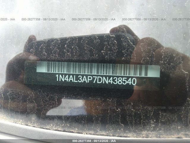 Photo 8 VIN: 1N4AL3AP7DN438540 - NISSAN ALTIMA 