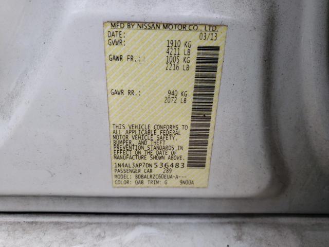 Photo 11 VIN: 1N4AL3AP7DN536483 - NISSAN ALTIMA 2.5 