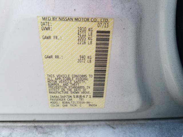 Photo 9 VIN: 1N4AL3AP7DN588471 - NISSAN ALTIMA 2.5 