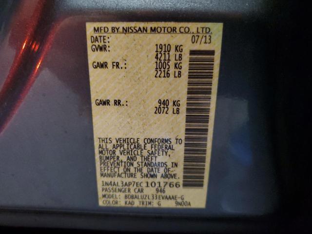 Photo 11 VIN: 1N4AL3AP7EC101766 - NISSAN ALTIMA 2.5 