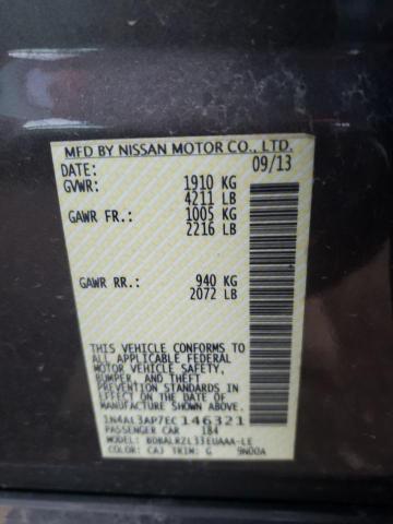 Photo 9 VIN: 1N4AL3AP7EC146321 - NISSAN ALTIMA 