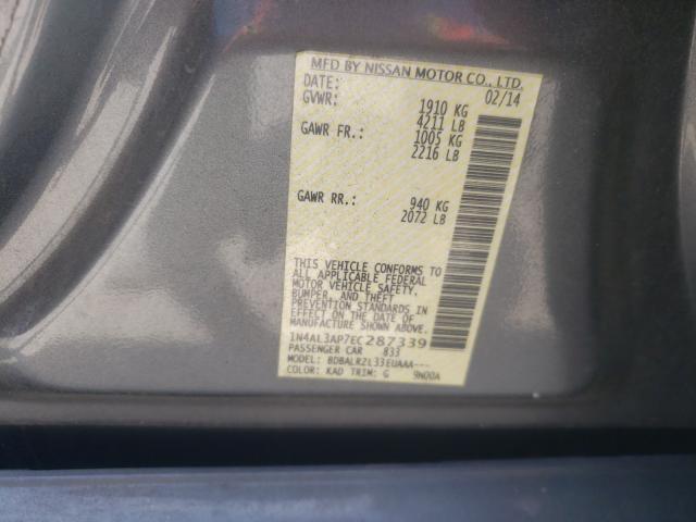 Photo 9 VIN: 1N4AL3AP7EC287339 - NISSAN ALTIMA 2.5 