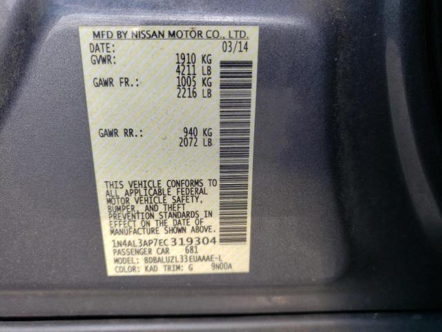 Photo 9 VIN: 1N4AL3AP7EC319304 - NISSAN ALTIMA 2.5 