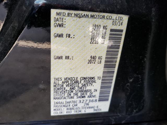 Photo 9 VIN: 1N4AL3AP7EC327368 - NISSAN ALTIMA 2.5 