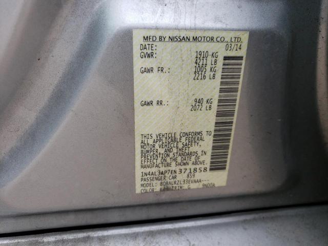 Photo 11 VIN: 1N4AL3AP7EN371858 - NISSAN ALTIMA 2.5 