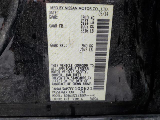 Photo 11 VIN: 1N4AL3AP7FC100621 - NISSAN ALTIMA 