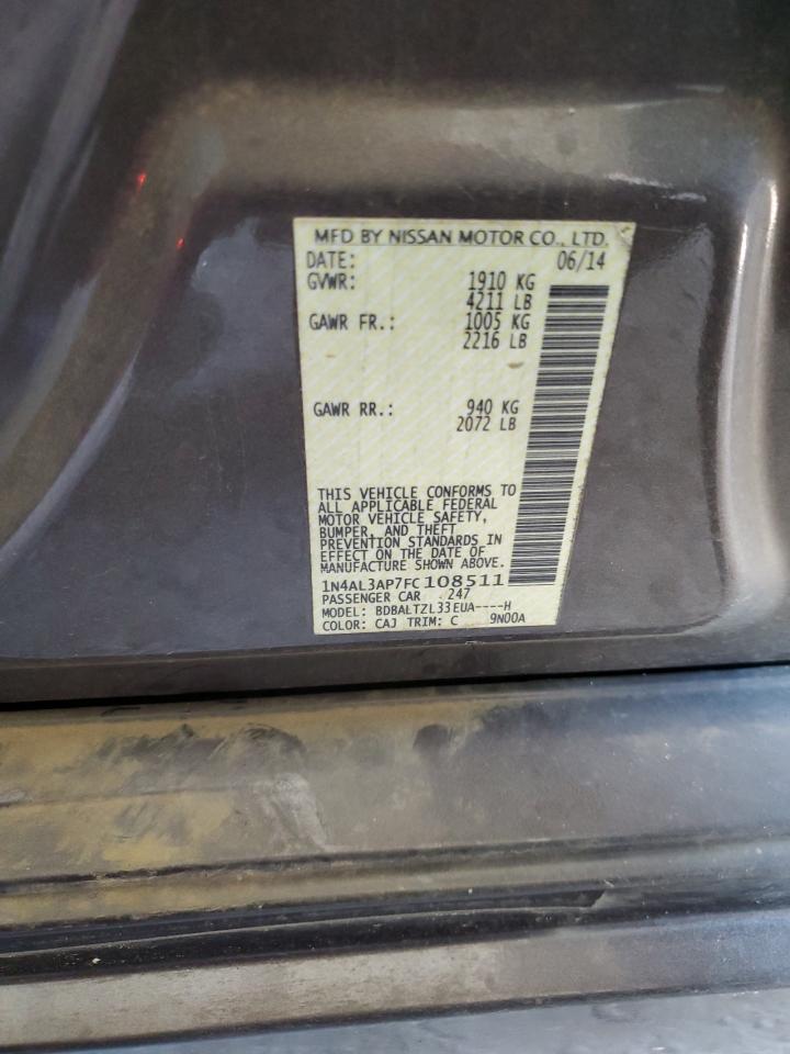 Photo 11 VIN: 1N4AL3AP7FC108511 - NISSAN ALTIMA 