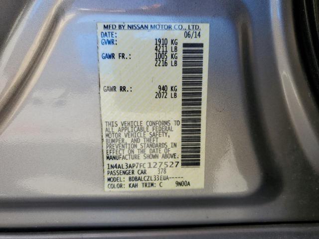 Photo 11 VIN: 1N4AL3AP7FC127527 - NISSAN ALTIMA 2.5 