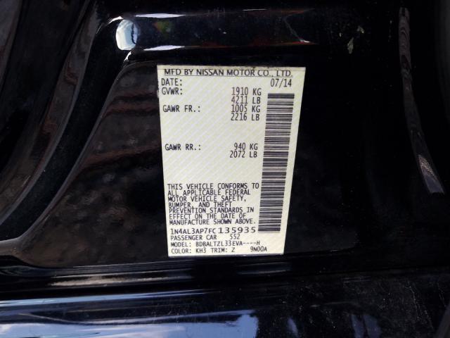 Photo 9 VIN: 1N4AL3AP7FC135935 - NISSAN ALTIMA 2.5 