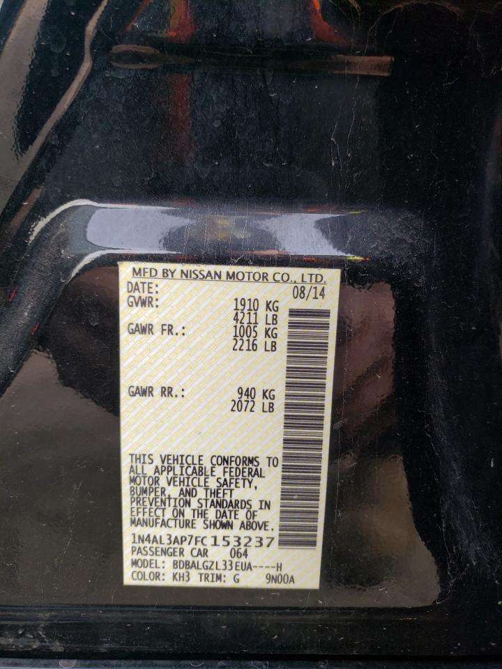 Photo 12 VIN: 1N4AL3AP7FC153237 - NISSAN ALTIMA 