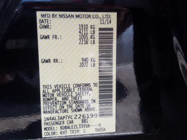 Photo 9 VIN: 1N4AL3AP7FC226199 - NISSAN ALTIMA 2.5 