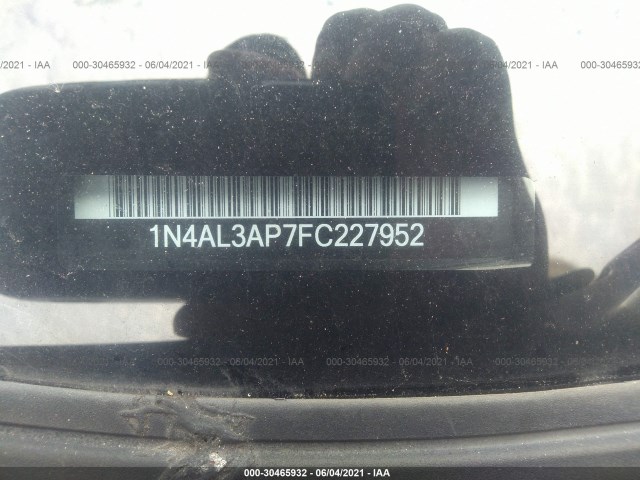 Photo 8 VIN: 1N4AL3AP7FC227952 - NISSAN ALTIMA 