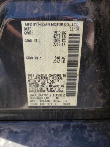 Photo 9 VIN: 1N4AL3AP7FC230902 - NISSAN ALTIMA 2.5 