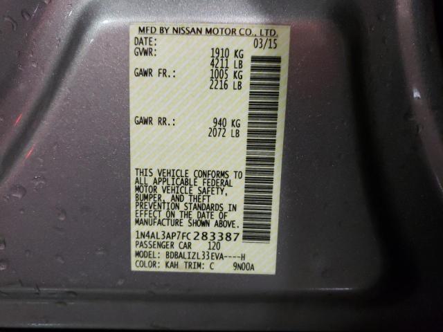 Photo 11 VIN: 1N4AL3AP7FC283387 - NISSAN ALTIMA 