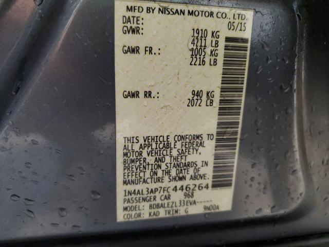 Photo 12 VIN: 1N4AL3AP7FC446264 - NISSAN ALTIMA 2.5 