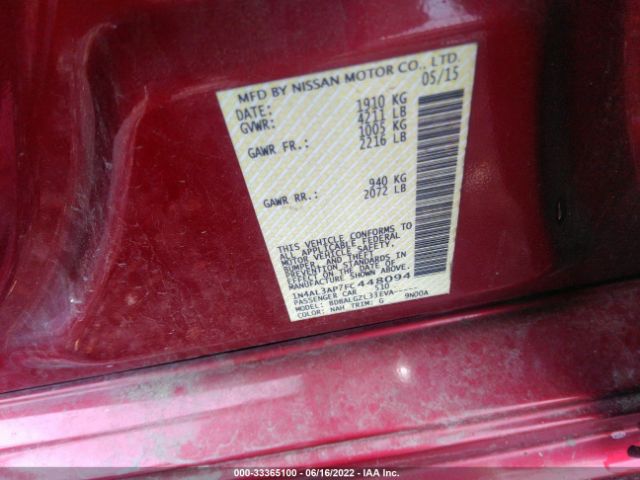 Photo 8 VIN: 1N4AL3AP7FC448094 - NISSAN ALTIMA 