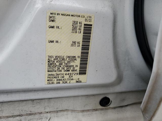 Photo 12 VIN: 1N4AL3AP7FC449729 - NISSAN ALTIMA 2.5 