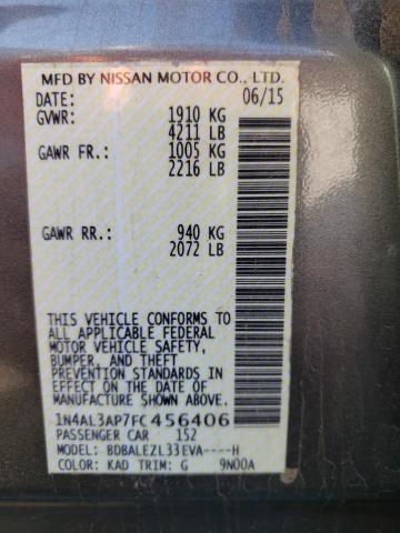 Photo 12 VIN: 1N4AL3AP7FC456406 - NISSAN ALTIMA 