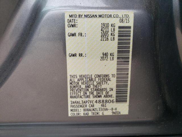 Photo 12 VIN: 1N4AL3AP7FC488806 - NISSAN ALTIMA 