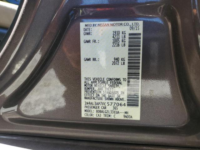 Photo 11 VIN: 1N4AL3AP7FC577064 - NISSAN ALTIMA 2.5 