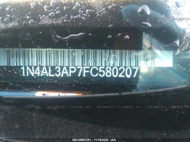 Photo 8 VIN: 1N4AL3AP7FC580207 - NISSAN ALTIMA 