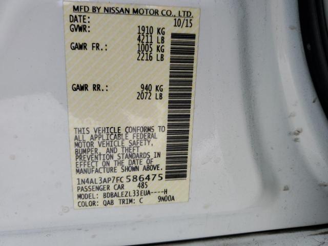 Photo 11 VIN: 1N4AL3AP7FC586475 - NISSAN ALTIMA 