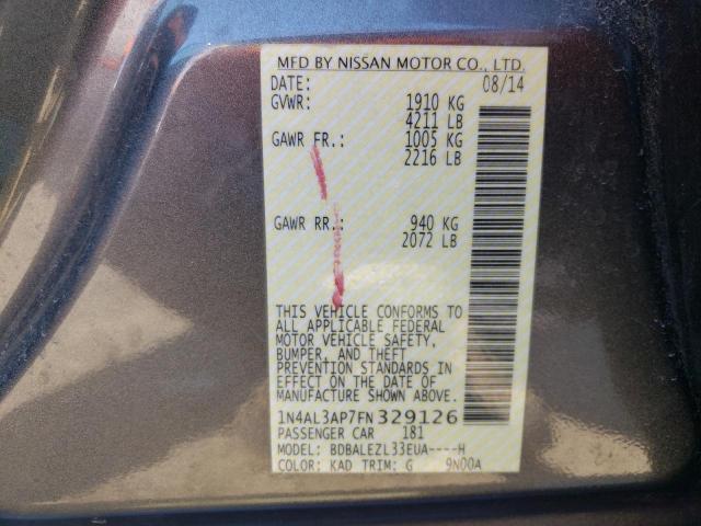 Photo 11 VIN: 1N4AL3AP7FN329126 - NISSAN ALTIMA 