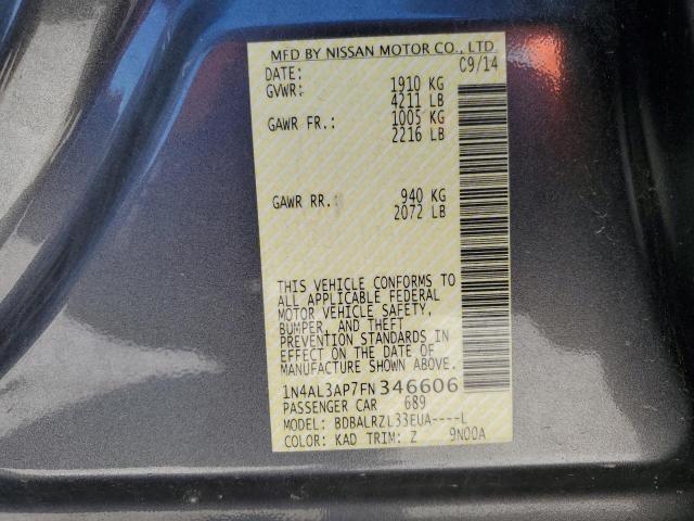 Photo 11 VIN: 1N4AL3AP7FN346606 - NISSAN ALTIMA 