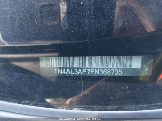 Photo 8 VIN: 1N4AL3AP7FN368735 - NISSAN ALTIMA 