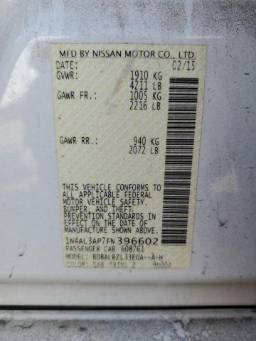 Photo 12 VIN: 1N4AL3AP7FN396602 - NISSAN ALTIMA 