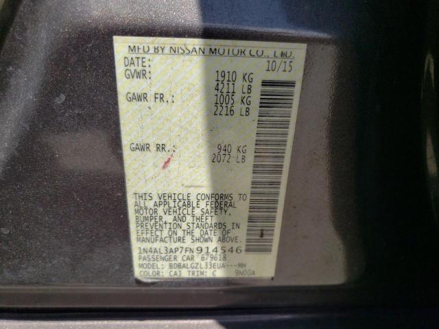 Photo 11 VIN: 1N4AL3AP7FN914546 - NISSAN ALTIMA 