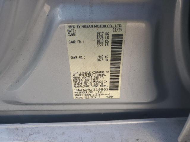 Photo 12 VIN: 1N4AL3AP7GC119865 - NISSAN ALTIMA 2.5 