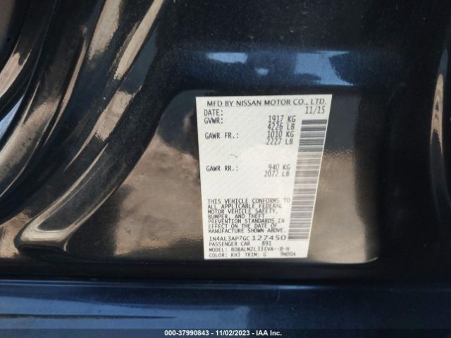 Photo 8 VIN: 1N4AL3AP7GC127450 - NISSAN ALTIMA 