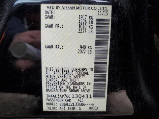 Photo 9 VIN: 1N4AL3AP7GC130431 - NISSAN ALTIMA 2.5 