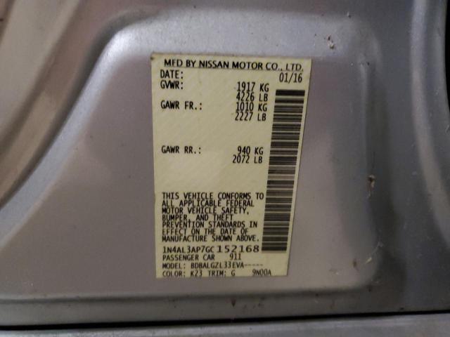 Photo 11 VIN: 1N4AL3AP7GC152168 - NISSAN ALTIMA 