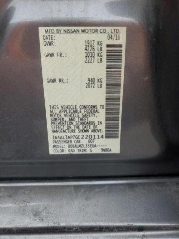 Photo 11 VIN: 1N4AL3AP7GC220114 - NISSAN ALTIMA 2.5 