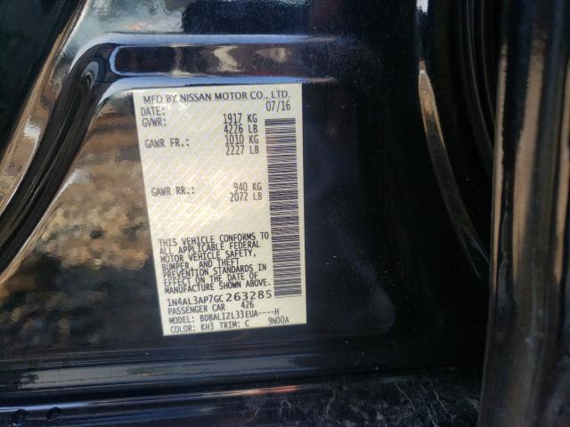 Photo 9 VIN: 1N4AL3AP7GC263285 - NISSAN ALTIMA 2.5 