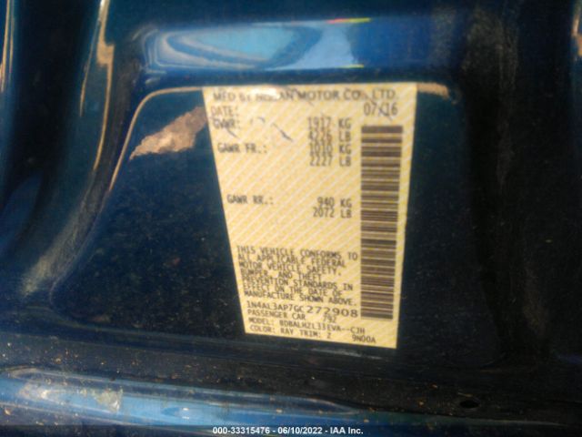 Photo 8 VIN: 1N4AL3AP7GC272908 - NISSAN ALTIMA 