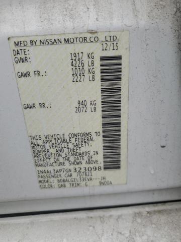 Photo 11 VIN: 1N4AL3AP7GN323098 - NISSAN ALTIMA 2.5 