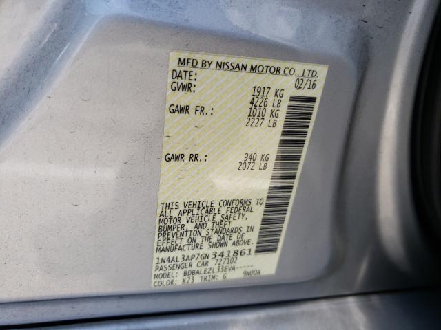 Photo 9 VIN: 1N4AL3AP7GN341861 - NISSAN ALTIMA 2.5 