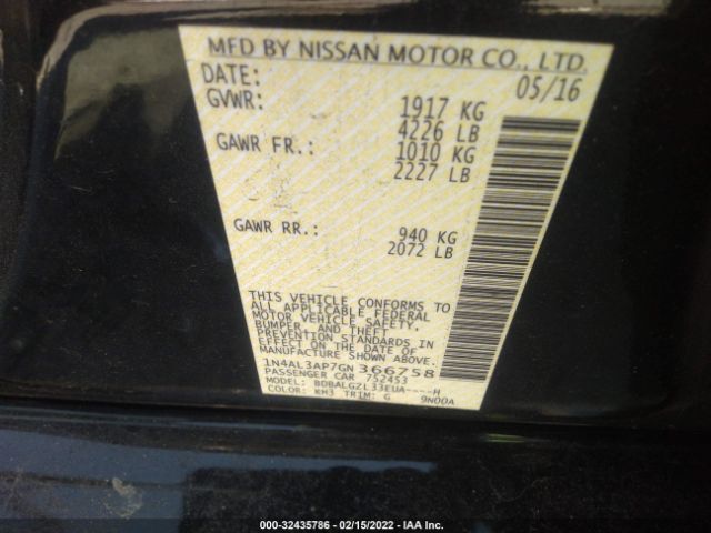 Photo 8 VIN: 1N4AL3AP7GN366758 - NISSAN ALTIMA 