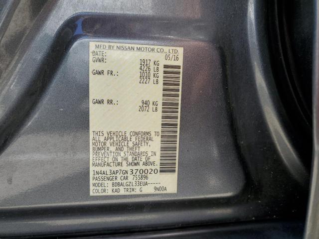 Photo 12 VIN: 1N4AL3AP7GN370020 - NISSAN ALTIMA 