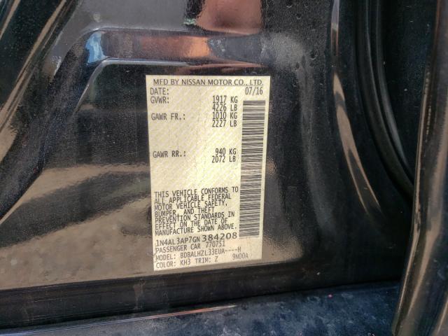 Photo 9 VIN: 1N4AL3AP7GN384208 - NISSAN ALTIMA 2.5 