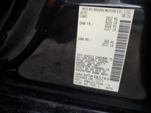 Photo 11 VIN: 1N4AL3AP7GN385763 - NISSAN ALTIMA 2.5 