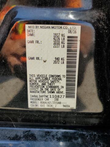 Photo 12 VIN: 1N4AL3AP7HC110827 - NISSAN ALTIMA 