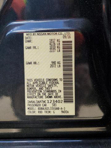 Photo 11 VIN: 1N4AL3AP7HC123402 - NISSAN ALTIMA 